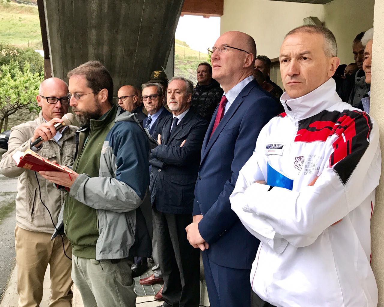 Cerimonia alla Fondazione Ollignan