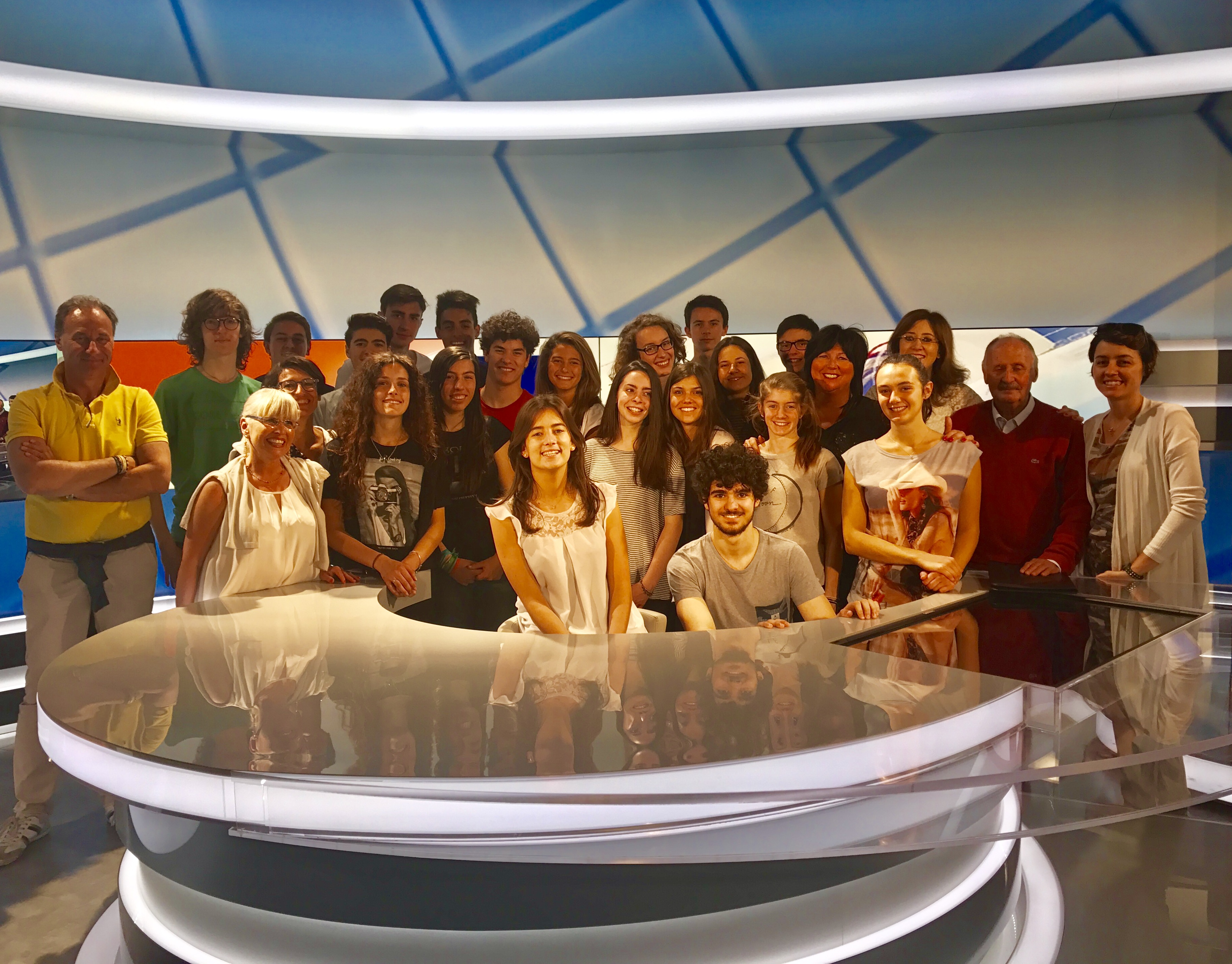 quarta B del Liceo scientifico Bérard
