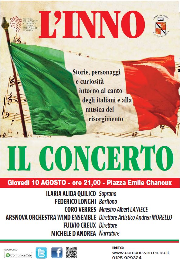 Concerto "L'Inno", il Canto degli italiani tra storia e cultura