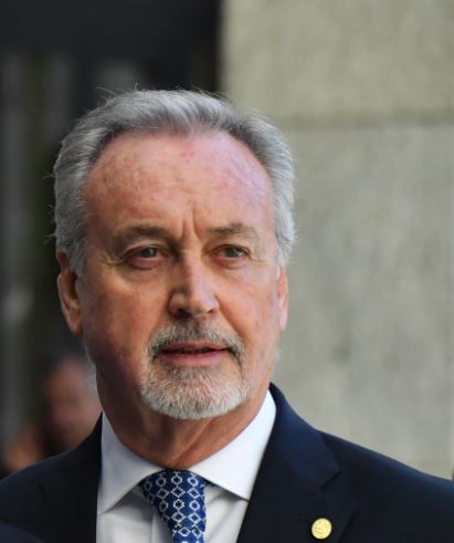 Il Presidente del Consiglio regionale della Valle d'Aosta, Andrea Rosset