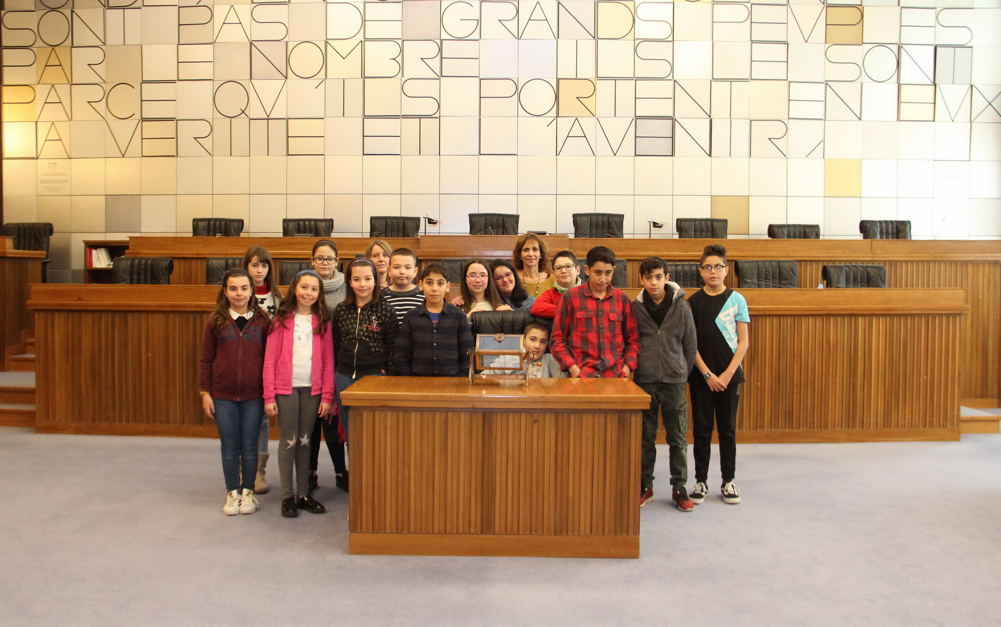 Scuola media Emile Lexert di Aosta, classe IB