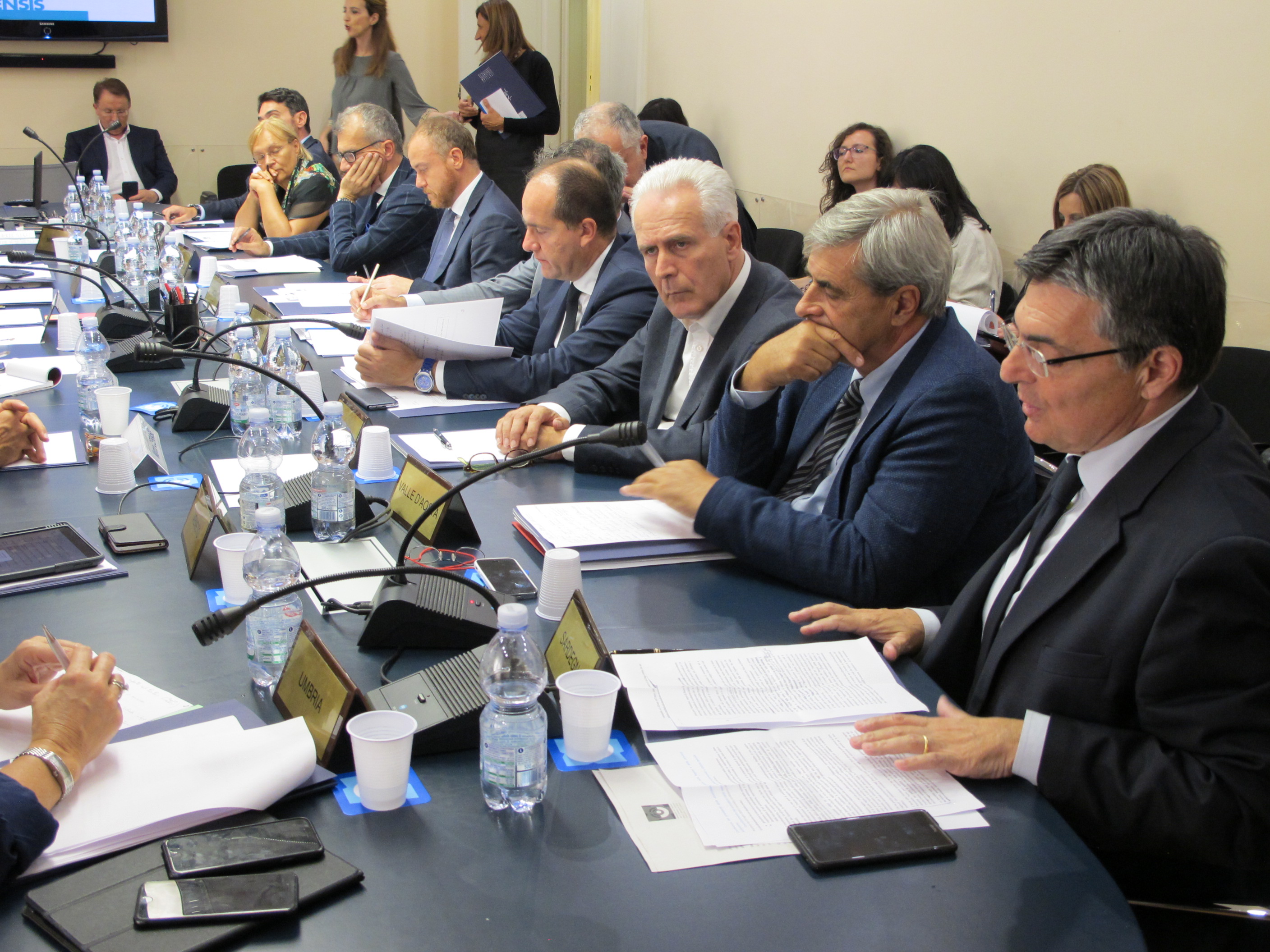Assemblea plenaria della Conferenza dei Parlamenti regionali