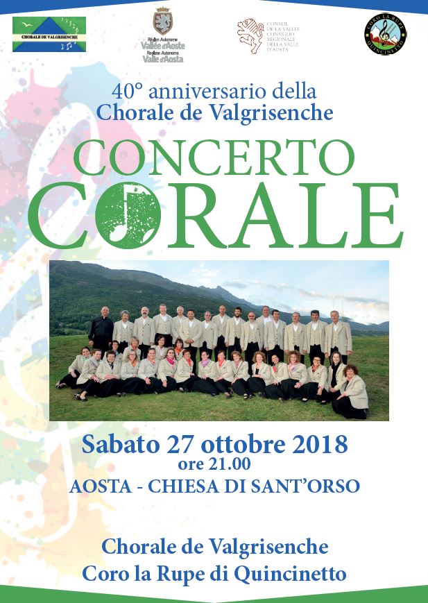 40° anniversario della Chorale de Valgrisenche