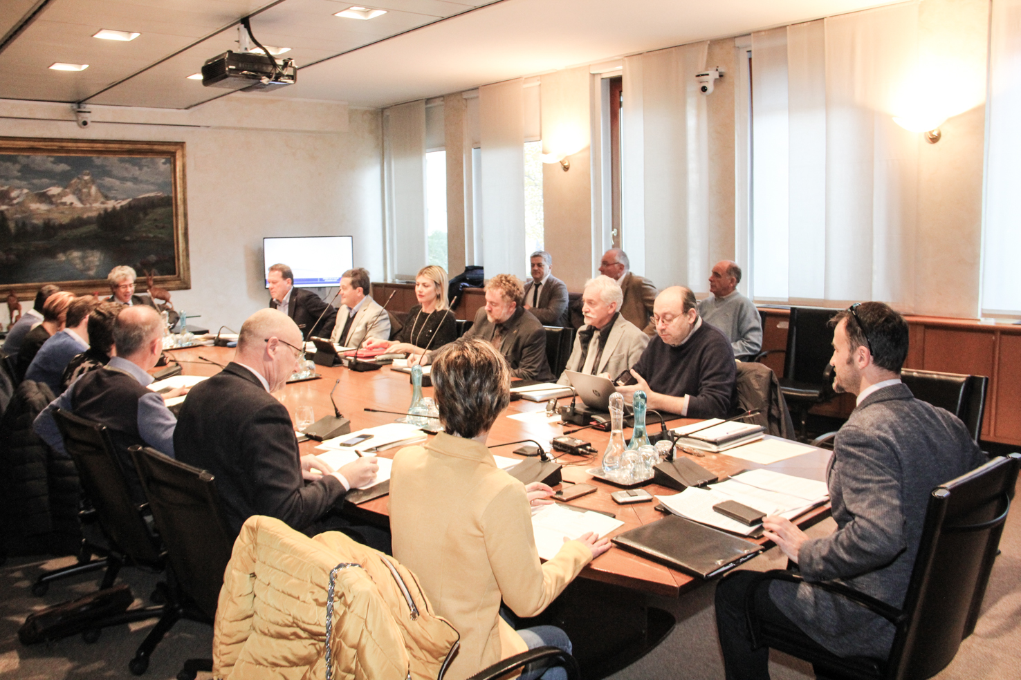 Lavori della quarta Commissione consiliare
