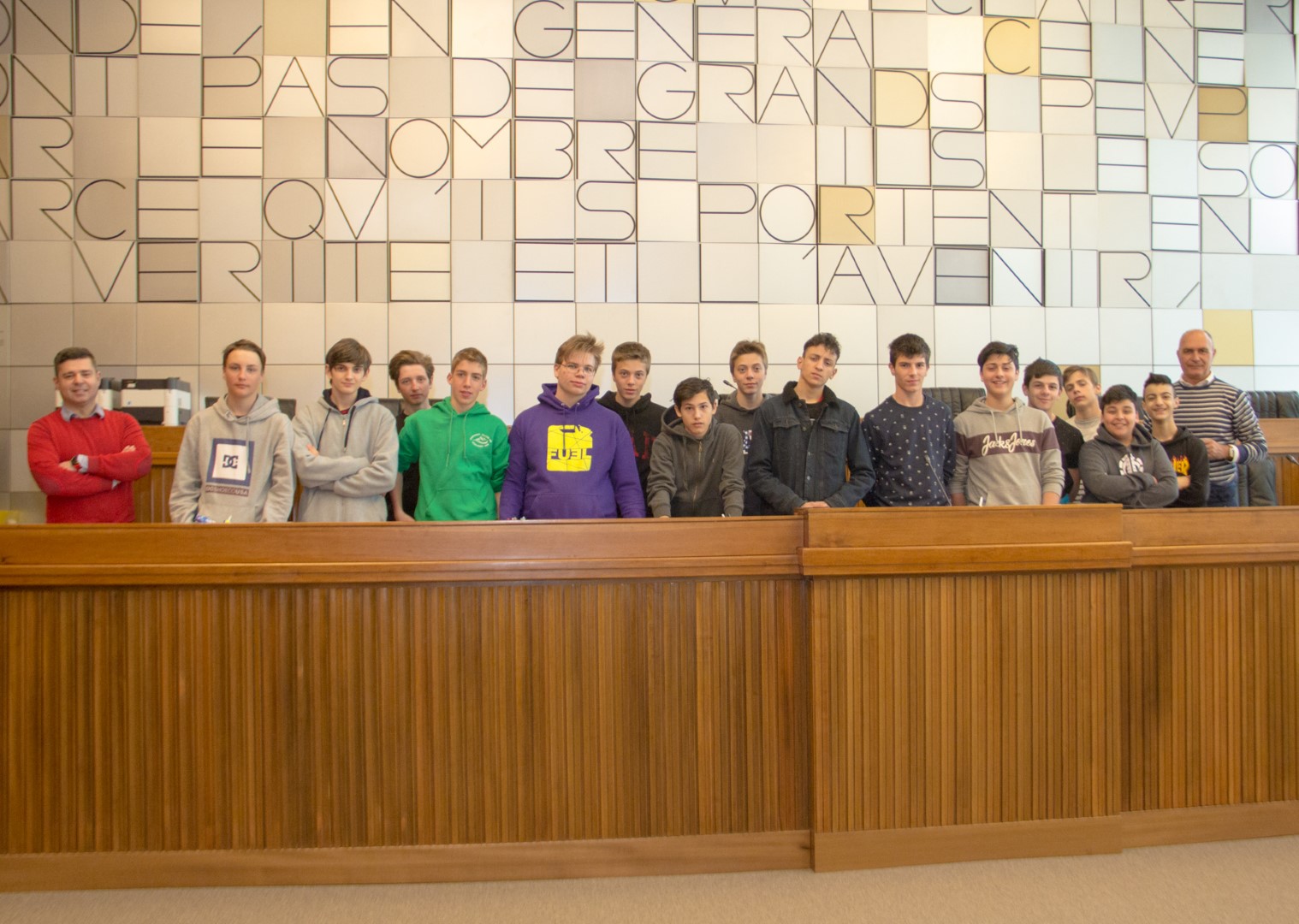 Foto classe 1aB ITELENC C. Gex