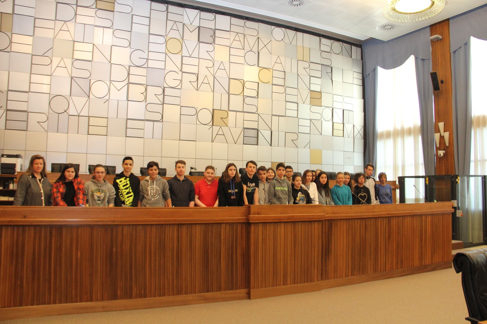 Classe 3^A Second I grado Gignod 