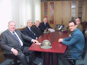 INCONTRO TRA IL PRESIDENTE PERRON E UNA DELEGAZIONE DELL'ANA