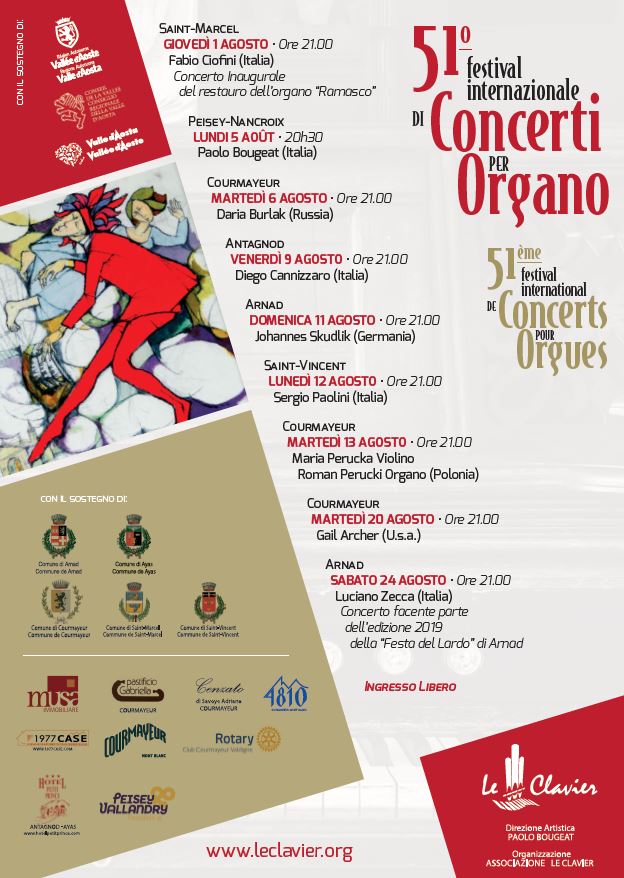 L'organo della chiesa di Antagnod