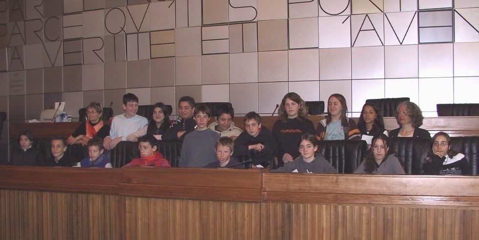 VISITA III MEDIA B ISTITUZIONE SCOLASTICA AOSTA V