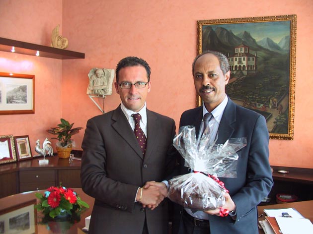 VISITA UFFICIALE DEL CONSOLE GENERALE DI ERITREA