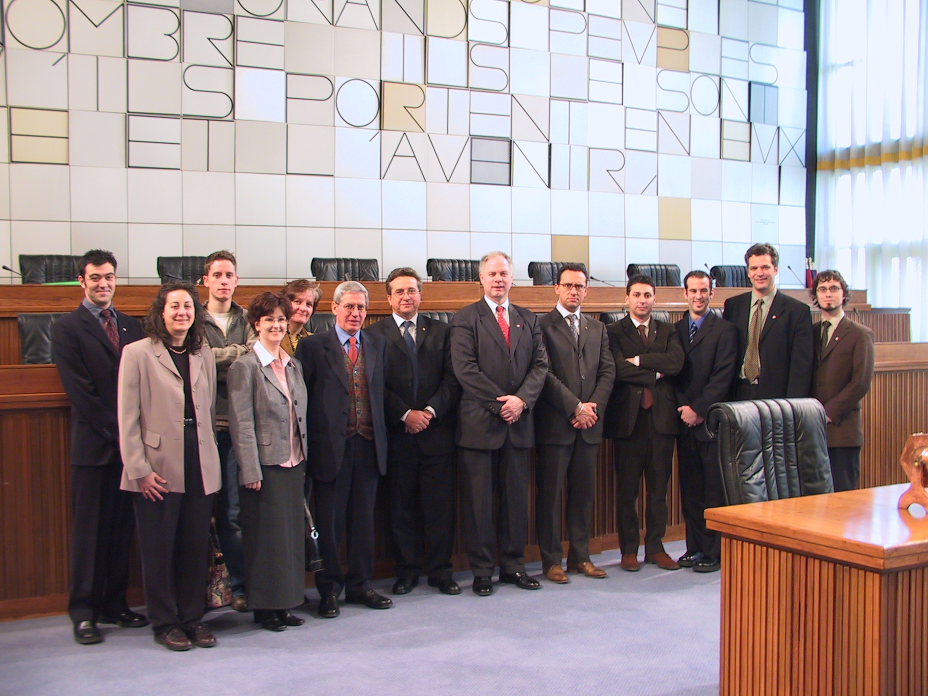INCONTRO TRA LE DELEGAZIONI DEL CONSIGLIO REGIONALE E DELLA SOCIETE NATIONALE DE L'ACADIE (CANADA)