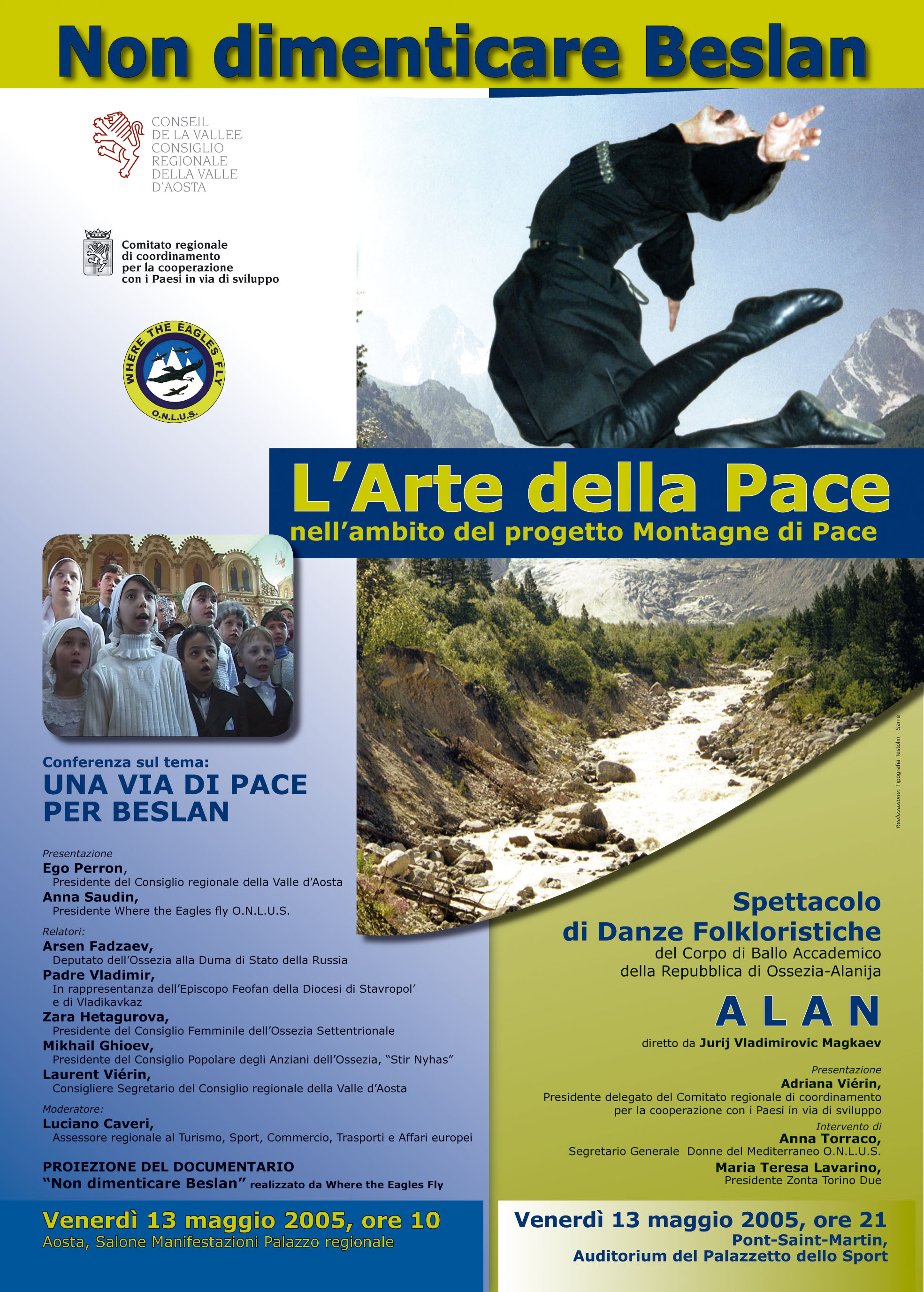 LArte della Pace nellambito del progetto Montagne di Pace