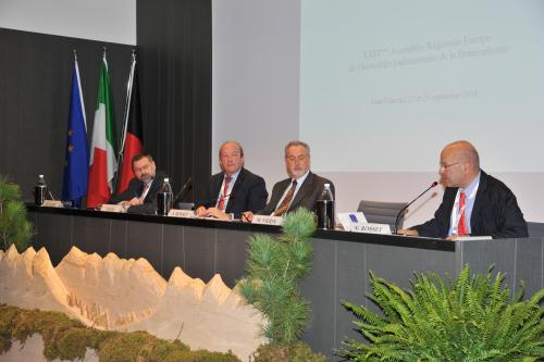 L'intervento di Nicola Rosset, Presidente della Chambre valdôtaine des entreprises 