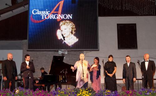 Un momento del concerto in cui, accanto a Katia Ricciarelli e al M° Francesco Zingariello, hanno cantato gli allievi della master class di alto perfezionalmento per cantanti lirici