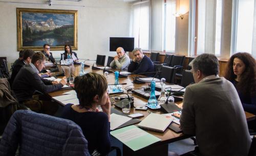 La riunione presieduta dal Consigliere Luigi Bertschy
