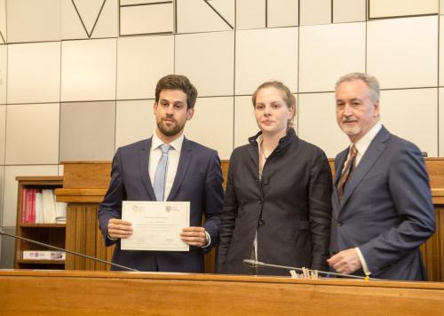 Il Presidente Andrea Rosset con i partecipanti