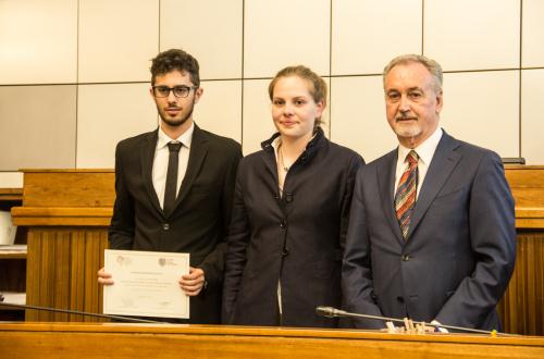Il Presidente Andrea Rosset con i partecipanti