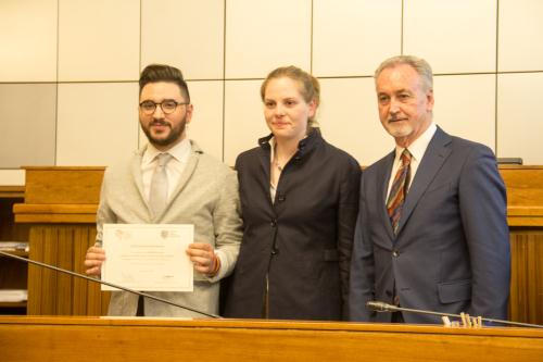 Il Presidente Andrea Rosset con i partecipanti