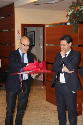 Un omaggio al Questore