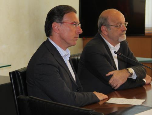 I Parlamentari Albert Lanièce e Rudy Marguerettaz