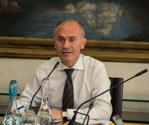 L'Assessore al bilancio, finanze, patrimonio e società partecipate, Albert Chatrian