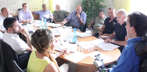 Un momento della riunione