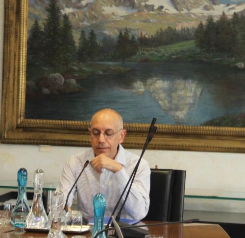 L'audizione del Coordinatore del Corso di laurea infermieristica, dott. Alfredo Diano