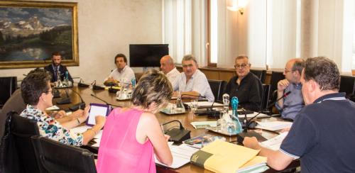 Un momento della riunione