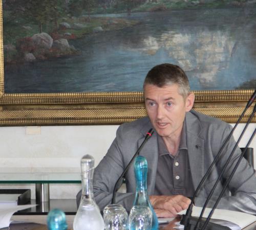 L'Assessore Fabrizio Roscio