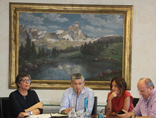 L'Assessore alla sanità, salute e politiche sociali, Luigi Bertschy