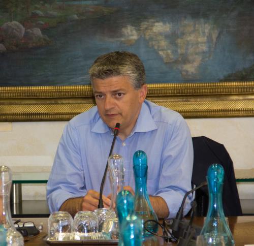 L'Assessore alla sanità, salute e politiche sociali, Luigi Bertschy