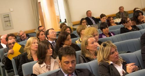 I partecipanti al seminario di studio