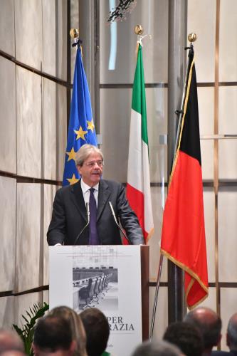Il Presidente del Consiglio dei Ministri, Paolo Gentiloni