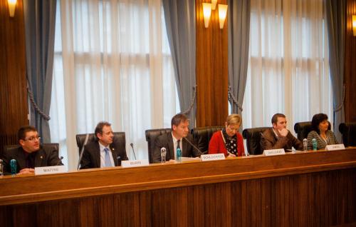 I rappresentanti del Parlament du Jura