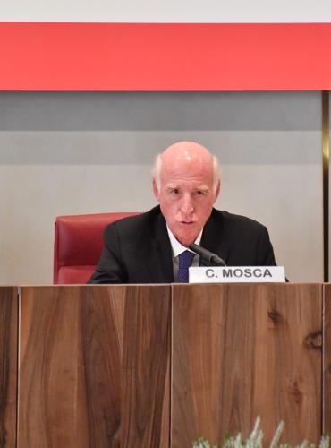 Il Consigliere di Stato Carlo Mosca