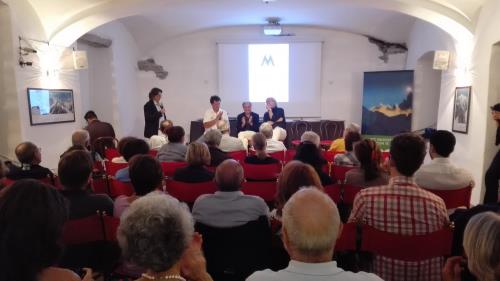 Un momento della presentazione 