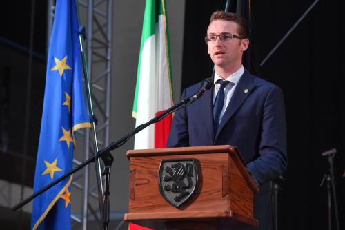 Il discorso del Presidente del Consiglio Valle, Joël Farcoz