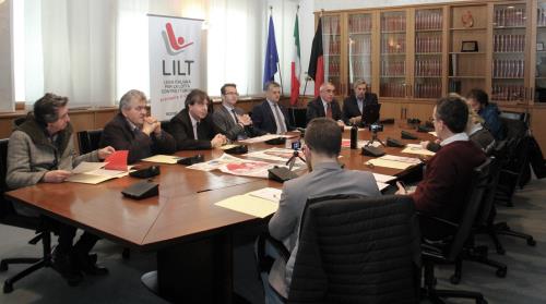 L'incontro con i giornalisti