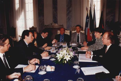 Incontro tra la delegazione dell'Assemblea nazionale del Quebec e quella del Consiglio regionale