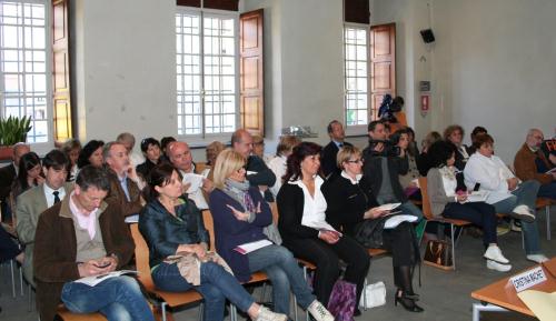 Il pubblico presente in sala