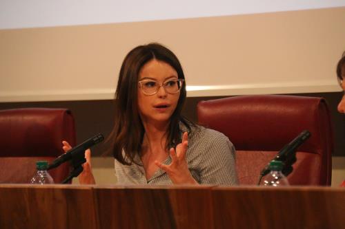 Prende la parola l'on. Deputata e membro della Commissione Giustizia, Lucia Annibali