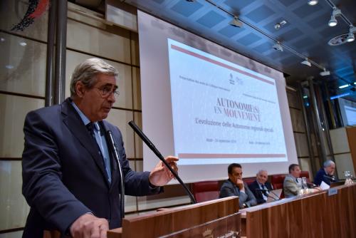 Introduzione del Presidente della Regione, Antonio Fosson