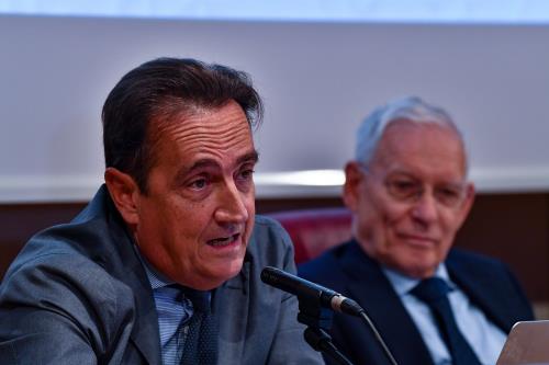 In primo piano Gianmario Demuro, Professore di diritto costituzionale all'Università di Cagliari