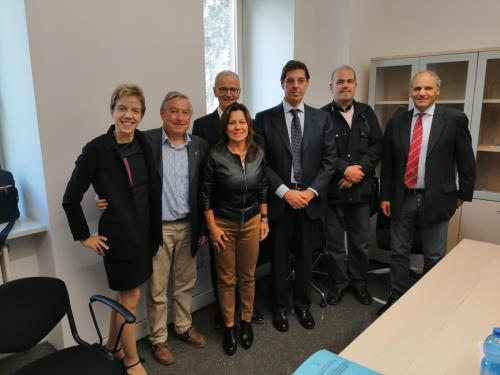 I partecipanti all'incontro
