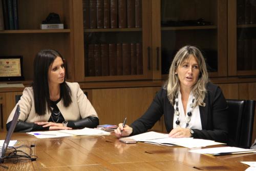 La Presidente del Consiglio con l'Assessora all'istruzione, università, ricerca e politiche giovanili