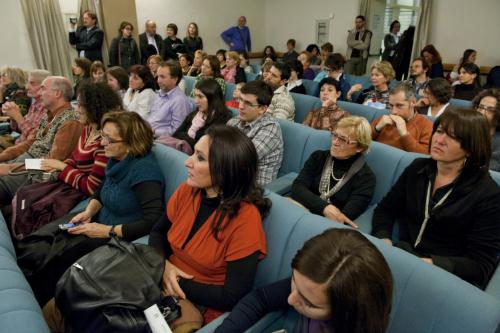 Il folto pubblico presente all'evento