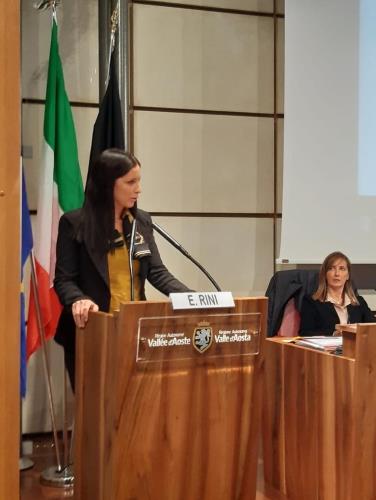Intervento del Presidente del Consiglio regionale, Emily Rini