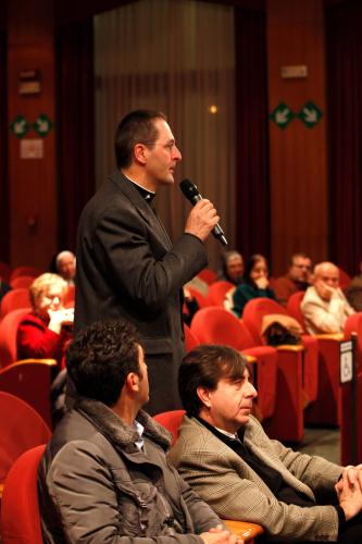 Un intervento dal pubblico