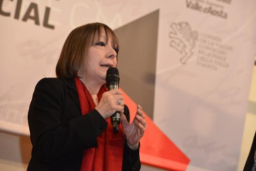 Valeria Montaldi, Amie de la Vallée d'Aoste