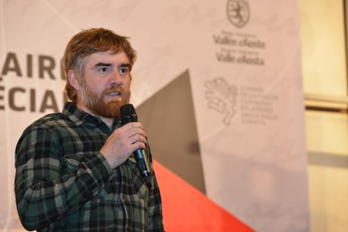 Intervento Paolo Cognetti, Ami de la Vallée d'Aoste 2018